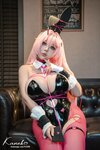[Cosplay] KANEKO_咔喵 Nikke胜利女神 薇尔维特兔女郎 [18P-45MB]