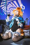 [Cosplay] 是一只熊仔吗 蔚蓝档案 圆堂志美子·邪恶女干部 [40P-130MB]
