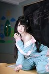 [Cosplay] 不呆猫 涂油教室实习生 [76P1V-1.18GB]
