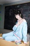 [Cosplay] 不呆猫 涂油教室实习生 [76P1V-1.18GB]
