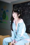 [Cosplay] 不呆猫 涂油教室实习生 [76P1V-1.18GB]