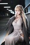 [Cosplay] 柒柒要乖哦 灰姑娘·辛德瑞拉同人晚礼裙 [97P-1.2GB]