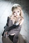 [Cosplay] 柒柒要乖哦 灰姑娘·辛德瑞拉同人晚礼裙 [97P-1.2GB]