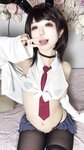 [Cosplay] Quan冉有点饿 棕色尘埃2 逆兔 [25P-71MB]