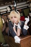 [Cosplay] KANEKO_咔喵 Nikke胜利女神 爱德·特工兔女郎 [32P-164MB]
