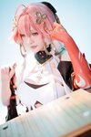 [Cosplay] 星之迟迟 2025年10月计划A 鸣潮 长离 [24P-74MB]