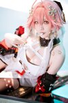 [Cosplay] 星之迟迟 2025年10月计划A 鸣潮 长离 [24P-74MB]