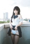 [Cosplay] 不呆猫 JK学妹户外 [59P-390MB]
