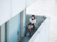 [Cosplay] 不呆猫 JK学妹户外 [59P-390MB]