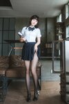 [Cosplay] 不呆猫 JK学妹户外 [59P-390MB]