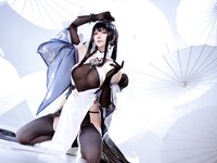 [Cosplay] 星之迟迟 2025年10月计划E 碧蓝航线 镇海改 [44P-126MB]