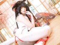 [Cosplay] Quan冉有点饿 碧蓝航线 长门旗袍 [76P1V-593MB]