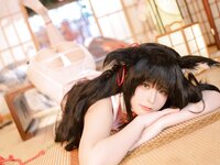[Cosplay] Quan冉有点饿 碧蓝航线 长门旗袍 [76P1V-593MB]