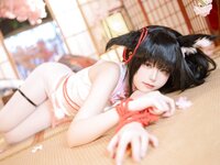 [Cosplay] Quan冉有点饿 碧蓝航线 长门旗袍 [76P1V-593MB]