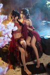 [Cosplay] 不呆猫&Tina很妖孽呀 古风双人 [16P-226MB]