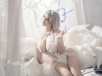 [Cosplay] KANEKO_咔喵 碧蓝航线 珍珠号·黑白 [36P-94MB]