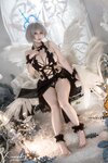[Cosplay] KANEKO_咔喵 碧蓝航线 珍珠号·黑白 [36P-94MB]