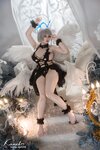 [Cosplay] KANEKO_咔喵 碧蓝航线 珍珠号·黑白 [36P-94MB]