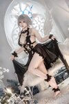 [Cosplay] KANEKO_咔喵 碧蓝航线 珍珠号·黑白 [36P-94MB]