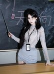[Cosplay] 不呆猫 亮丝纯欲教师 [59P1V-2.22GB]