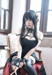 [Cosplay] 阿半今天很开心 间谍过家家 约尔 礼服+同人内衣 [53P-465MB]