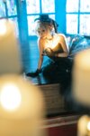[Cosplay] 蠢沫沫 黑婚纱 [37P1V-3.11GB]