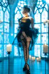 [Cosplay] 蠢沫沫 黑婚纱 [37P1V-3.11GB]