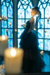 [Cosplay] 蠢沫沫 黑婚纱 [37P1V-3.11GB]