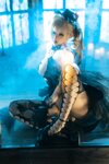 [Cosplay] 蠢沫沫 黑婚纱 [37P1V-3.11GB]