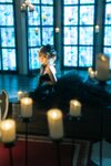 [Cosplay] 蠢沫沫 黑婚纱 [37P1V-3.11GB]