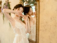 [Cosplay] 橙子喵酱 - 会员花絮 橙子小白裙