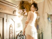 [Cosplay] 橙子喵酱 - 会员花絮 橙子小白裙