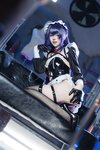 [Cosplay] 屿鱼 Nikke胜利女神 米哈拉·咖啡女仆 [80P-455MB]