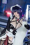 [Cosplay] 屿鱼 Nikke胜利女神 米哈拉·咖啡女仆 [80P-455MB]