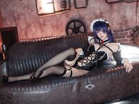 [Cosplay] 屿鱼 Nikke胜利女神 米哈拉·咖啡女仆 [80P-455MB]