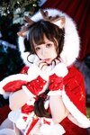 [Cosplay] 樱落酱 圣诞小鹿 [28P-470MB]