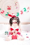 [Cosplay] 香草奶喵 - 圣诞福福