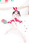 [Cosplay] 香草奶喵 - 圣诞福福