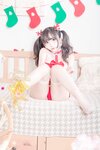[Cosplay] 香草奶喵 - 圣诞福福