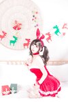[Cosplay] 香草奶喵 - 圣诞福福