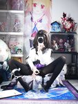 [Cosplay] 白栎Shirly - 明日方舟 普瑞赛斯博士服