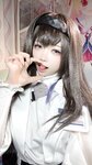 [Cosplay] 白栎Shirly - 明日方舟 普瑞赛斯博士服