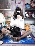 [Cosplay] 白栎Shirly - 明日方舟 普瑞赛斯博士服