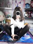 [Cosplay] 白栎Shirly - 明日方舟 普瑞赛斯博士服