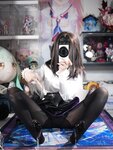 [Cosplay] 白栎Shirly - 明日方舟 普瑞赛斯博士服