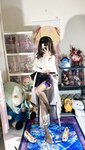 [Cosplay] 白栎Shirly - 明日方舟 普瑞赛斯博士服
