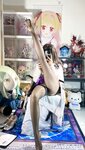 [Cosplay] 白栎Shirly - 明日方舟 普瑞赛斯博士服