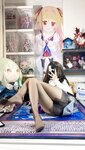 [Cosplay] 白栎Shirly - 明日方舟 普瑞赛斯博士服