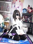 [Cosplay] 白栎Shirly - 明日方舟 普瑞赛斯博士服