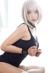 [Cosplay] 疯猫ss 白发束缚死库水 [40P-243MB]